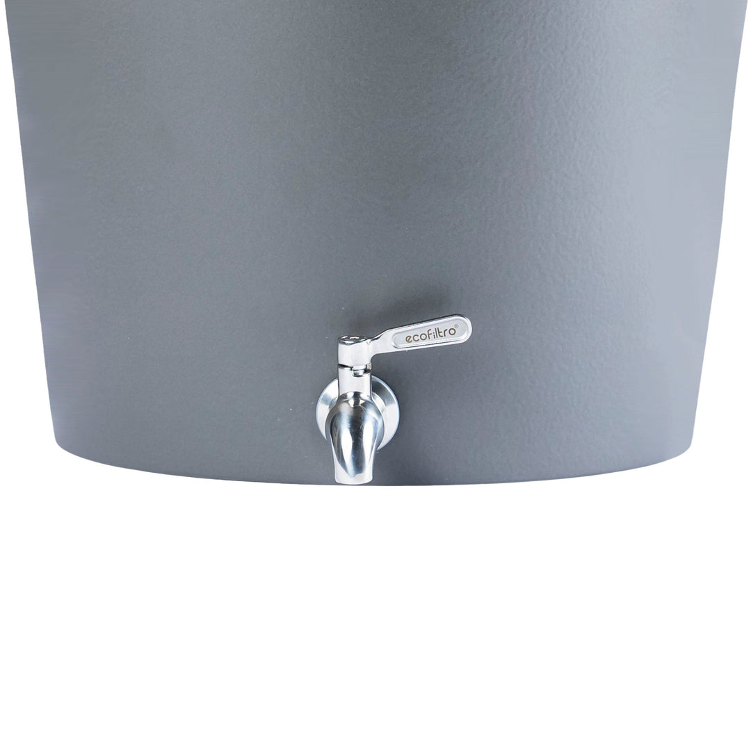 Ecofiltro Purificador, Dispensador y Filtro de Agua Cerámica Grande (20 L) Edición Decorados