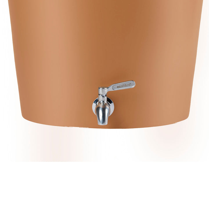 Ecofiltro Purificador, Dispensador y Filtro de Agua Cerámica Grande (20 L) Edición Decorados