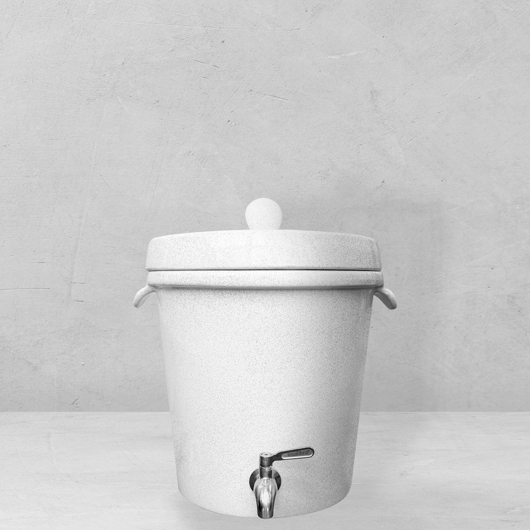 Ecofiltro Purificador, Dispensador y Filtro de Agua Cerámica Mediano (8 L)