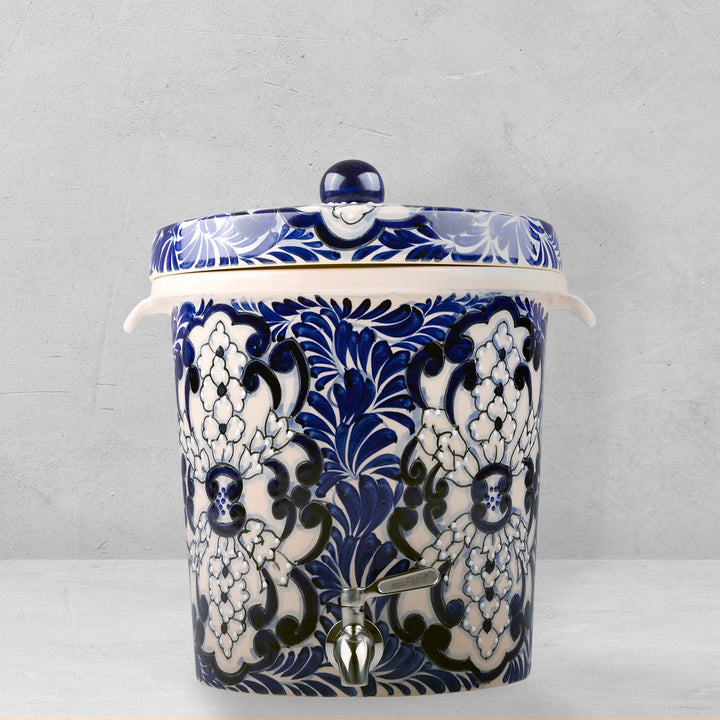 Ecofiltro Purificador, Dispensador y Filtro de Agua Cerámica Grande (20 L) Edición Decorados