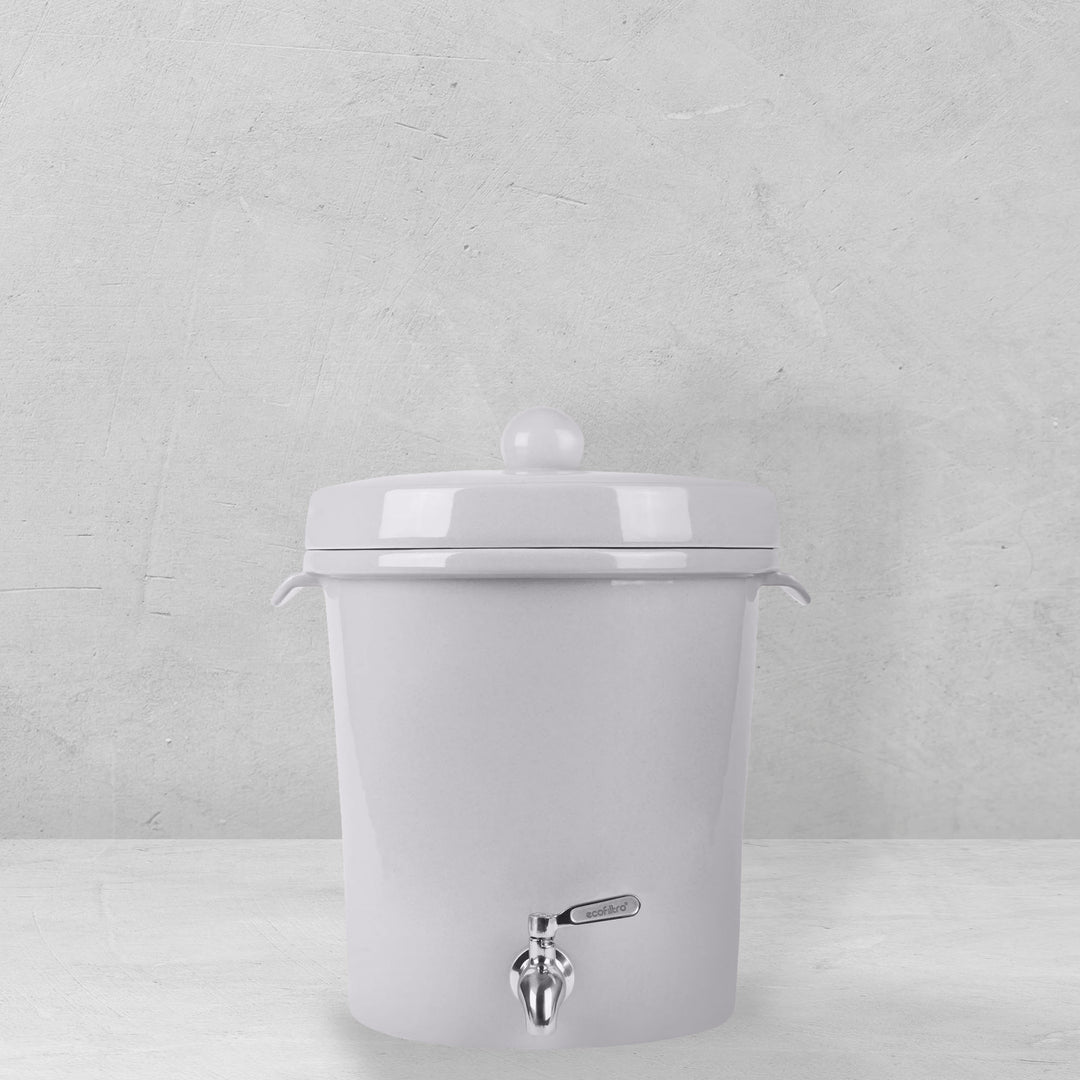 Ecofiltro Purificador, Dispensador y Filtro de Agua Cerámica Mediano (8 L)