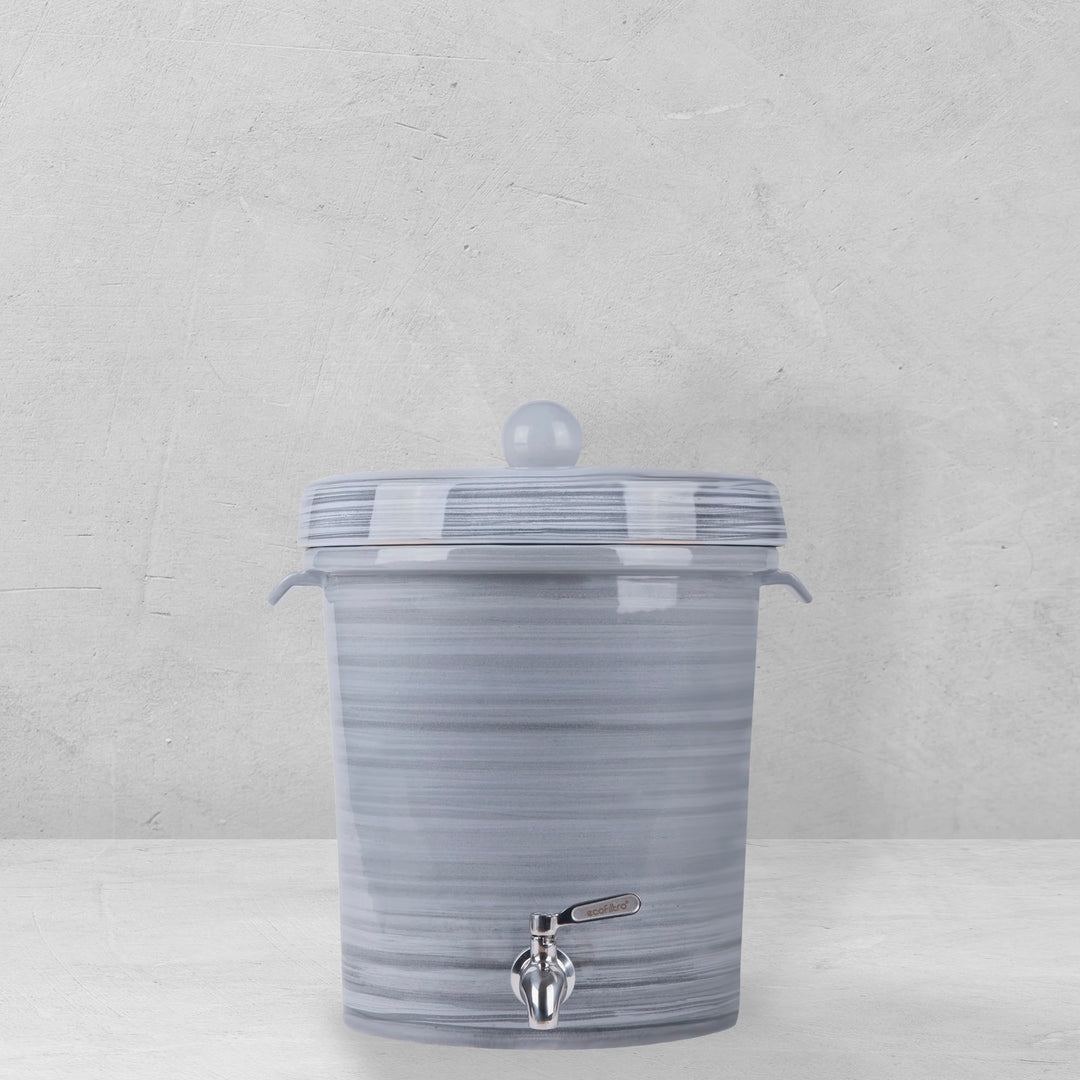 Ecofiltro Purificador, Dispensador y Filtro de Agua Cerámica Mediano (8 L)