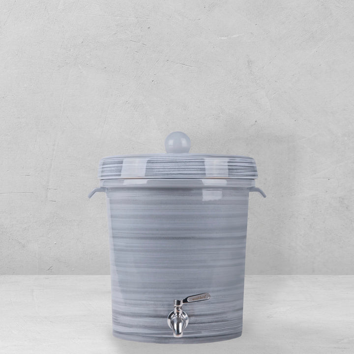Ecofiltro Purificador, Dispensador y Filtro de Agua Cerámica Mediano (8 L)