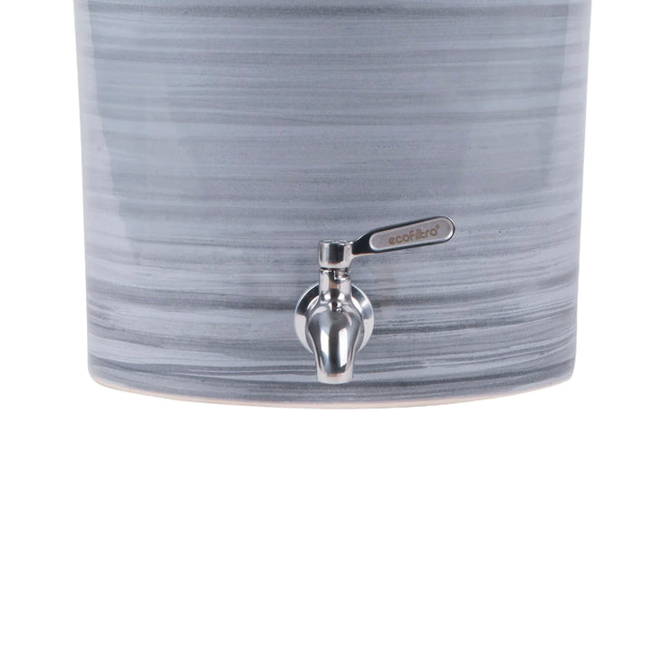 Ecofiltro Purificador, Dispensador y Filtro de Agua Cerámica Mediano (8 L)