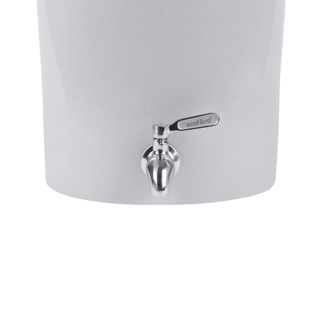 Ecofiltro Purificador, Dispensador y Filtro de Agua Cerámica Mediano (8 L)