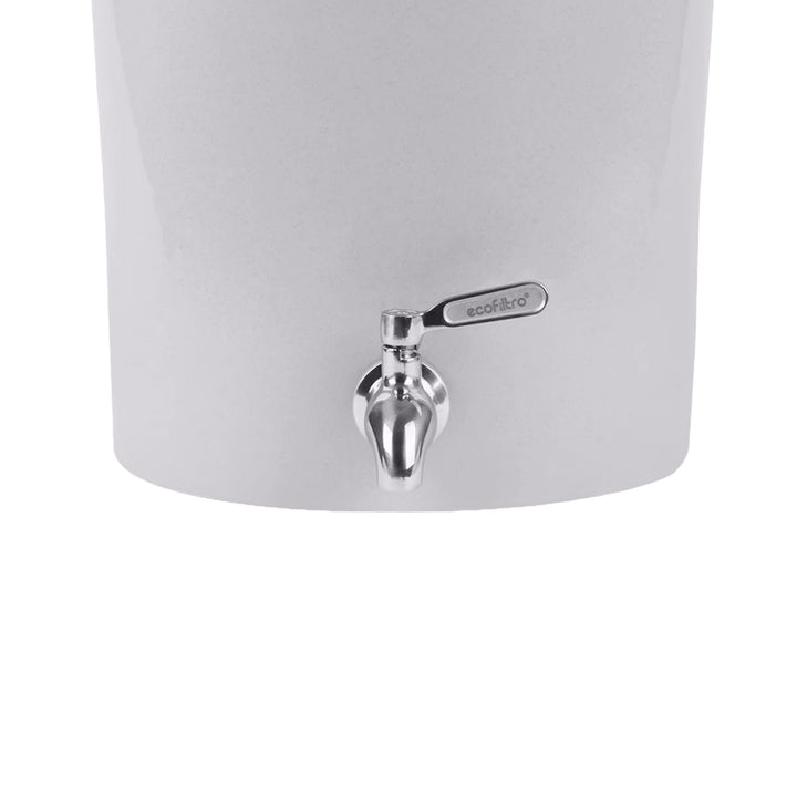 Ecofiltro Purificador, Dispensador y Filtro de Agua Cerámica Mediano (8 L)