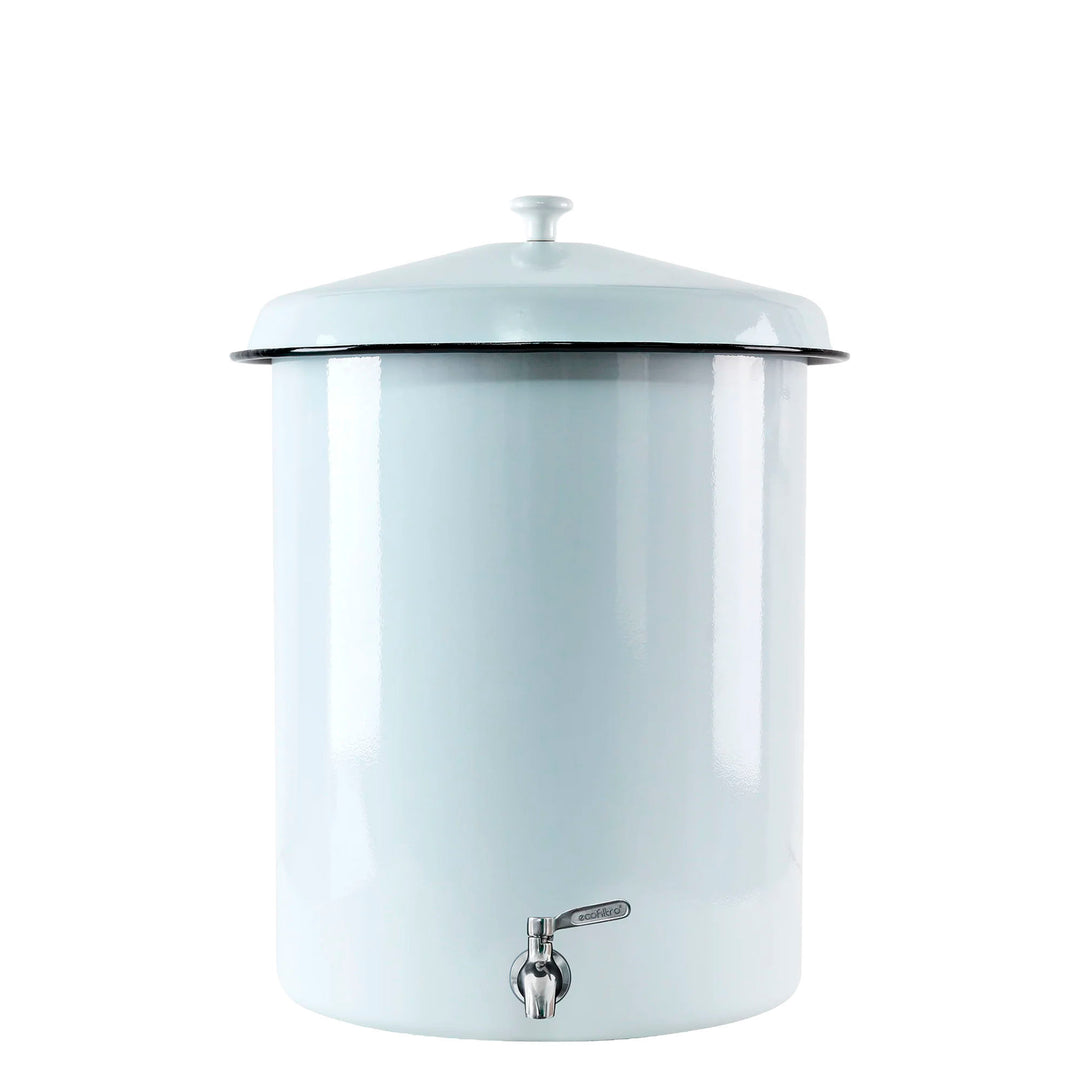 Ecofiltro Purificador, Dispensador y Filtro de Agua Peltre Grande (27 L)