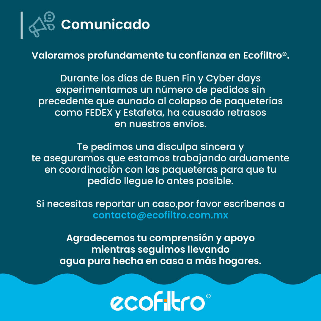 Comunicado de entregas