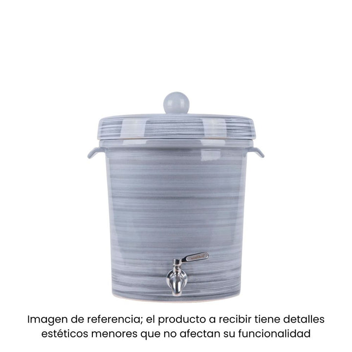 Ecofiltro Purificador y Dispensador de Agua Cerámica Mediano (8 L) - Outlet