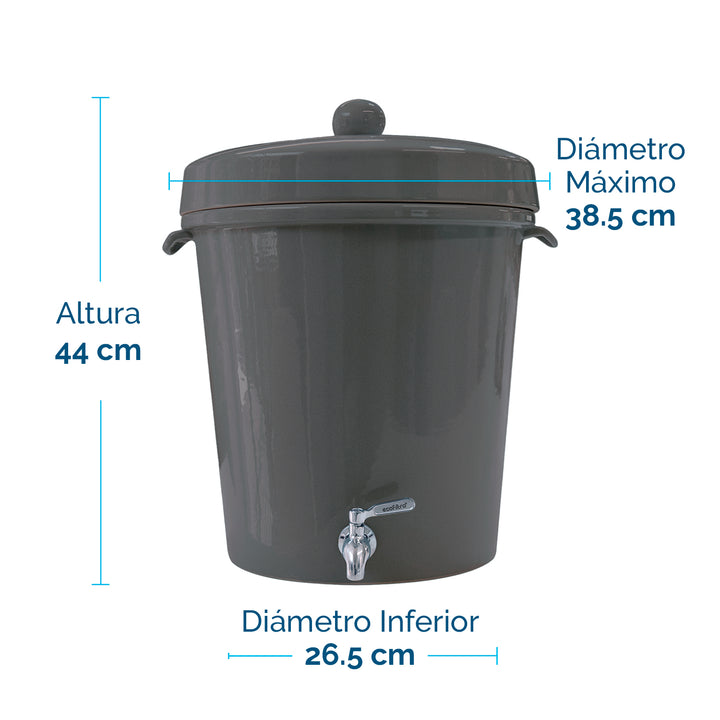 Ecofiltro Cerámica Grande (20 L)