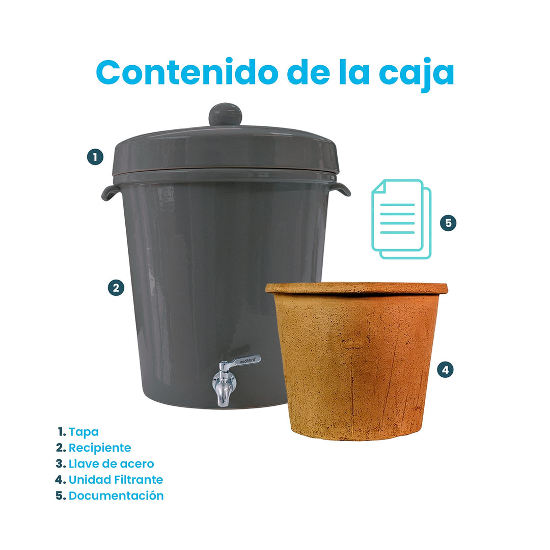 Ecofiltro Cerámica Grande (20 L)
