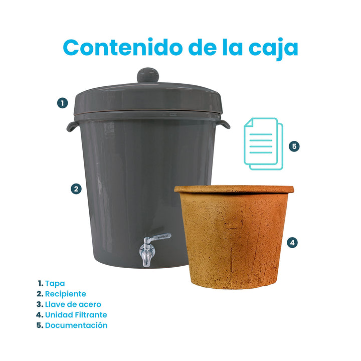 Ecofiltro Cerámica Grande (20 L)