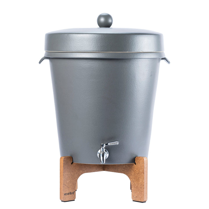 Ecofiltro Purificador, Dispensador y Filtro de Agua Cerámica Grande (20 L) Edición Decorados
