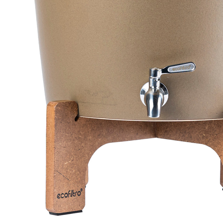 Ecofiltro Purificador, Dispensador y Filtro de Agua Cerámica Grande (20 L) Edición Decorados
