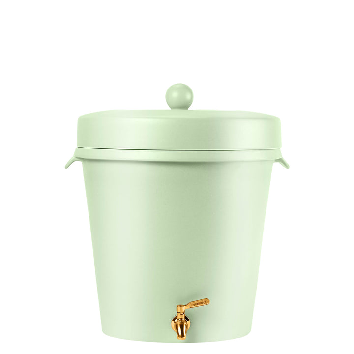 Ecofiltro Purificador, Dispensador y Filtro de Agua Cerámica Grande (20 L) Edición Decorados
