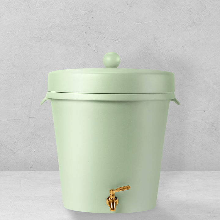 Ecofiltro Purificador, Dispensador y Filtro de Agua Cerámica Grande (20 L) Edición Decorados