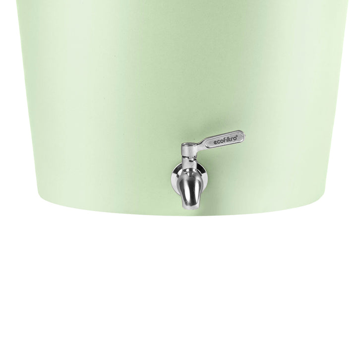 Ecofiltro Purificador, Dispensador y Filtro de Agua Cerámica Grande (20 L) Edición Decorados