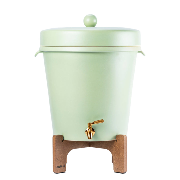 Ecofiltro Purificador, Dispensador y Filtro de Agua Cerámica Grande (20 L) Edición Decorados