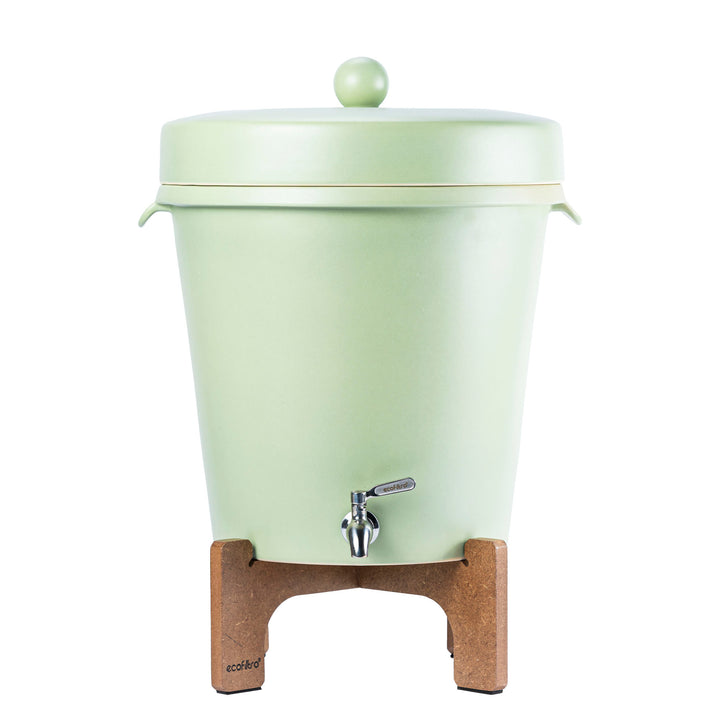Ecofiltro Purificador, Dispensador y Filtro de Agua Cerámica Grande (20 L) Edición Decorados