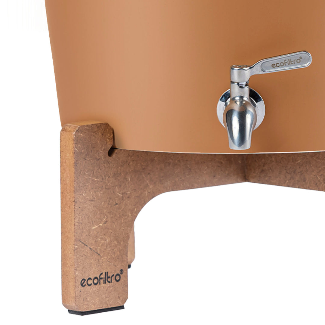 Ecofiltro Purificador, Dispensador y Filtro de Agua Cerámica Grande (20 L) Edición Decorados