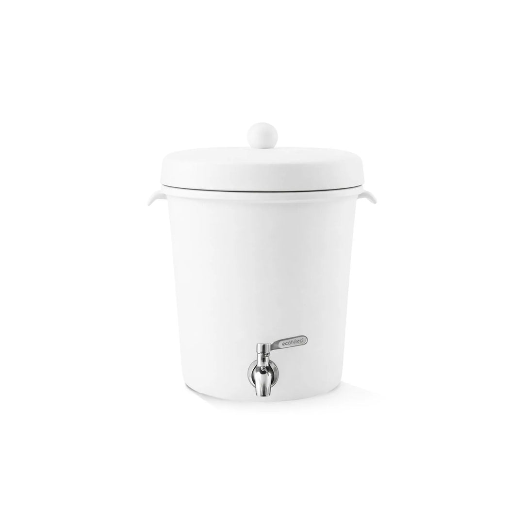 Ecofiltro Cerámica Mediano (8 L) Edición Especial Blanco Mate-Ecofiltro México