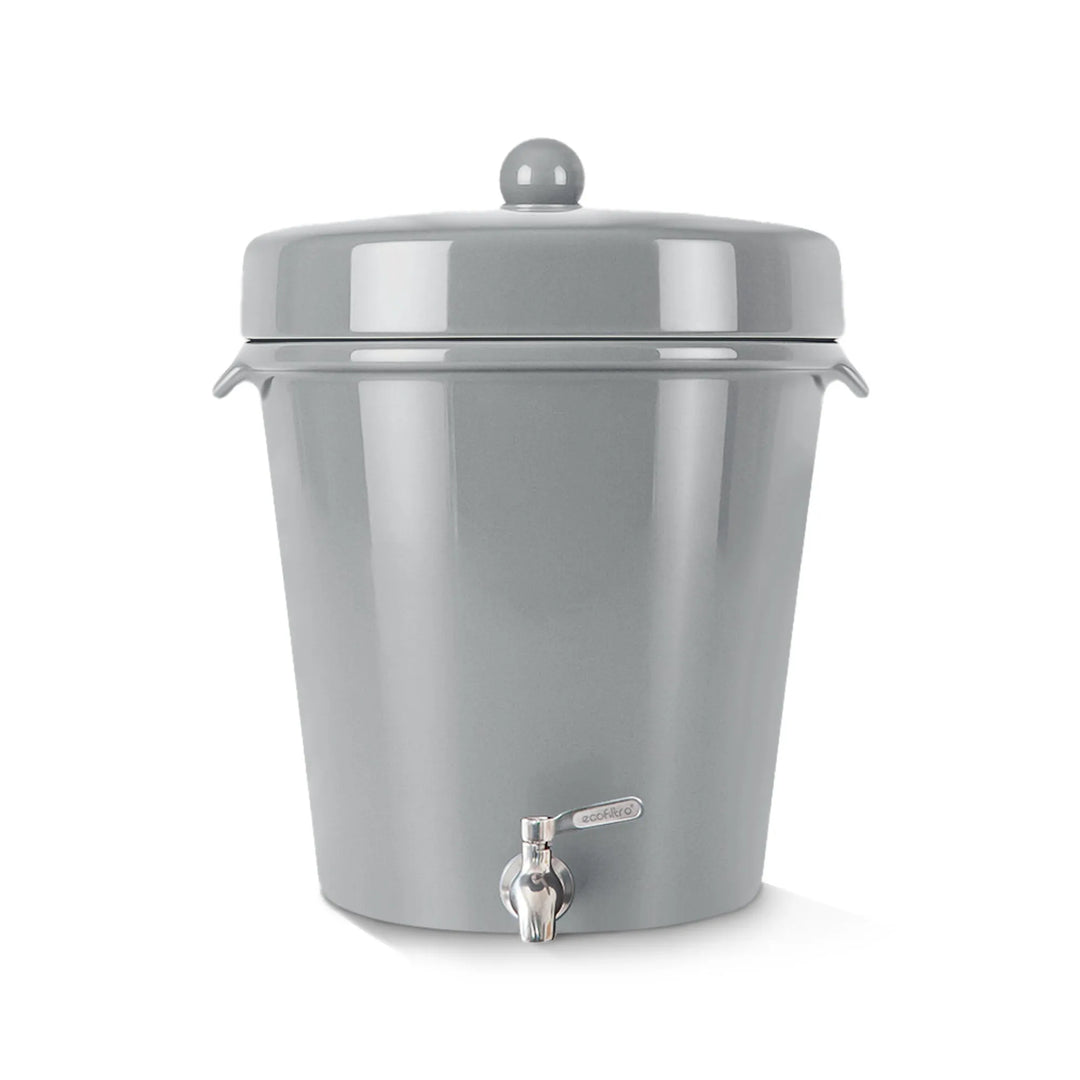Ecofiltro Cerámica Grande (20 L) Gris-Ecofiltro México