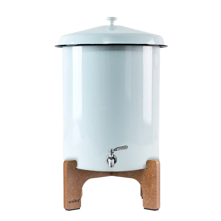 Ecofiltro Purificador, Dispensador y Filtro de Agua Peltre Grande (27 L)