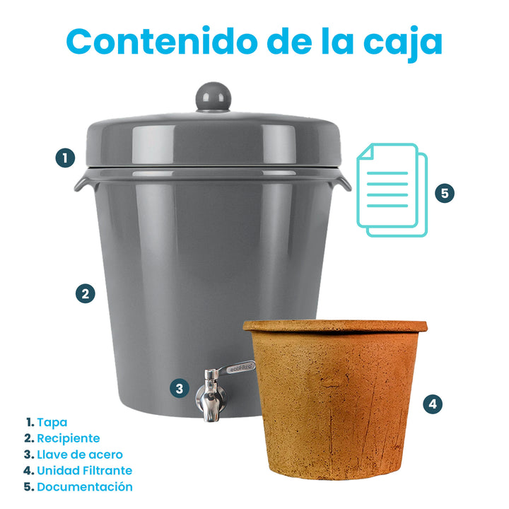 Ecofiltro Cerámica Grande (20 L)