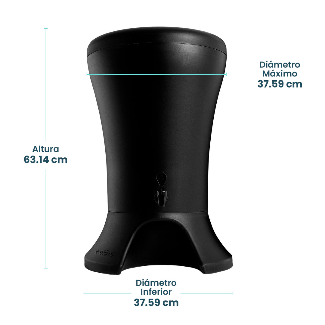 Ecofiltro Purificador y Dispensador de Agua Mazari Grande (30 L) - Outlet