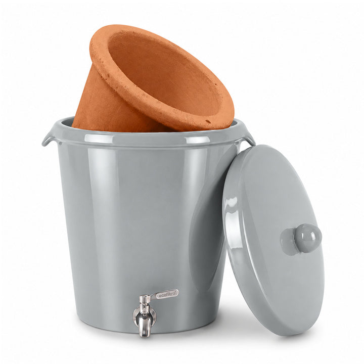 Ecofiltro Cerámica Grande (20 L) Gris