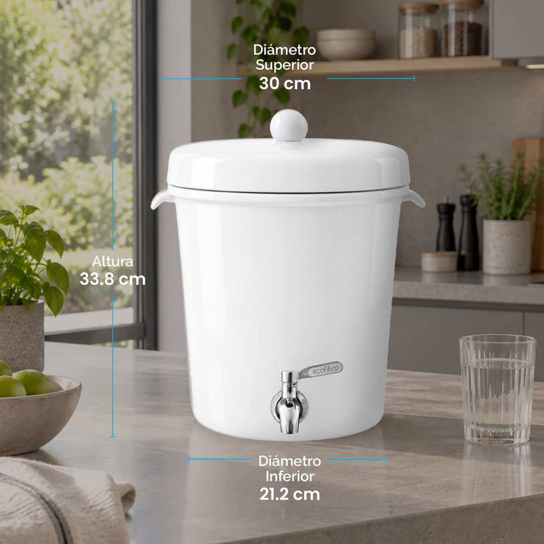 Ecofiltro Cerámica Chico (8 L)