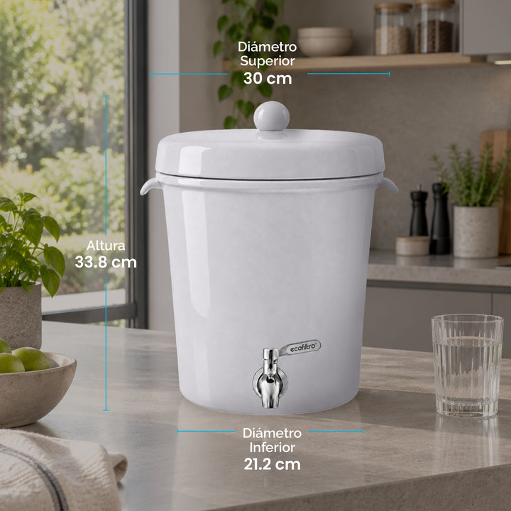 Ecofiltro Cerámica Chico (8 L)