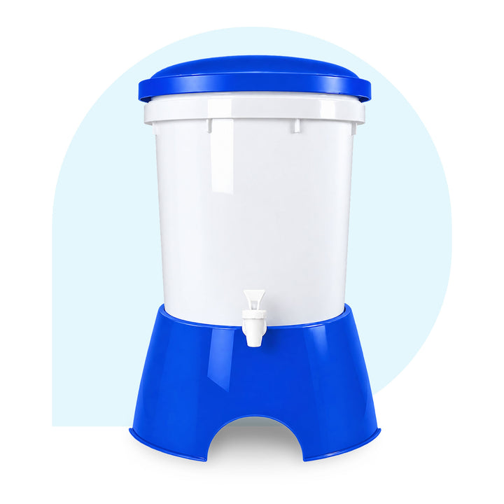 Ecofiltro Colors Grande (20 L) Azul Oscuro