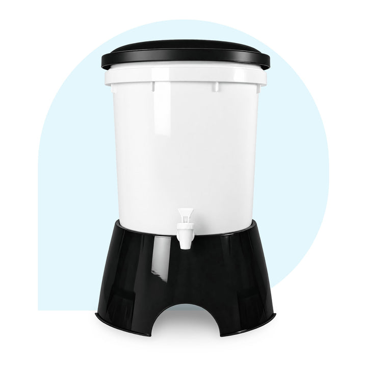Ecofiltro Colors Grande (20 L) Negro