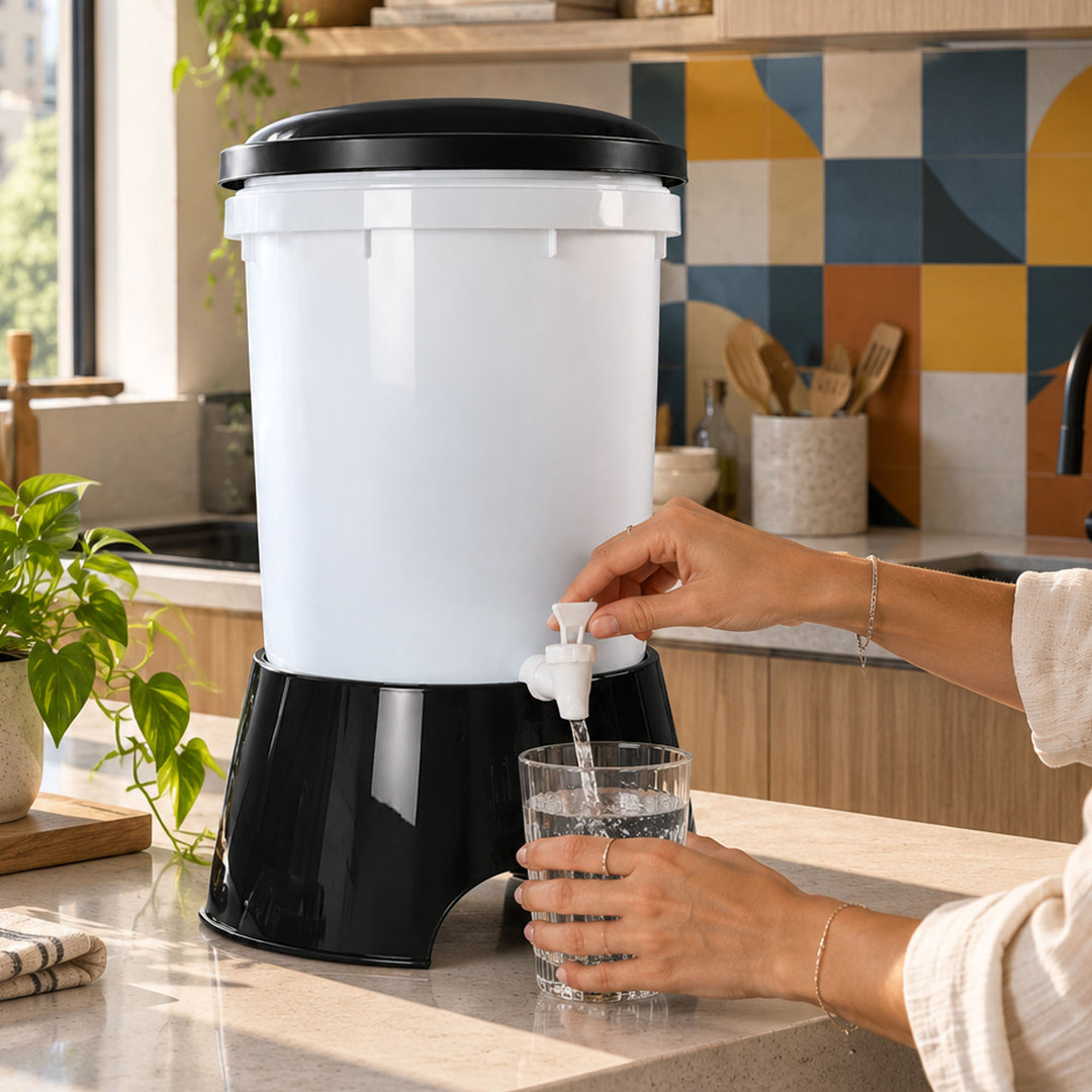 Ecofiltro Colors Grande (20 L) Negro