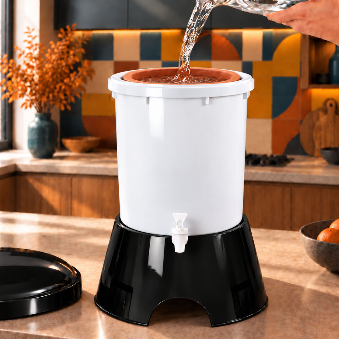 Ecofiltro Colors Grande (20 L) Negro