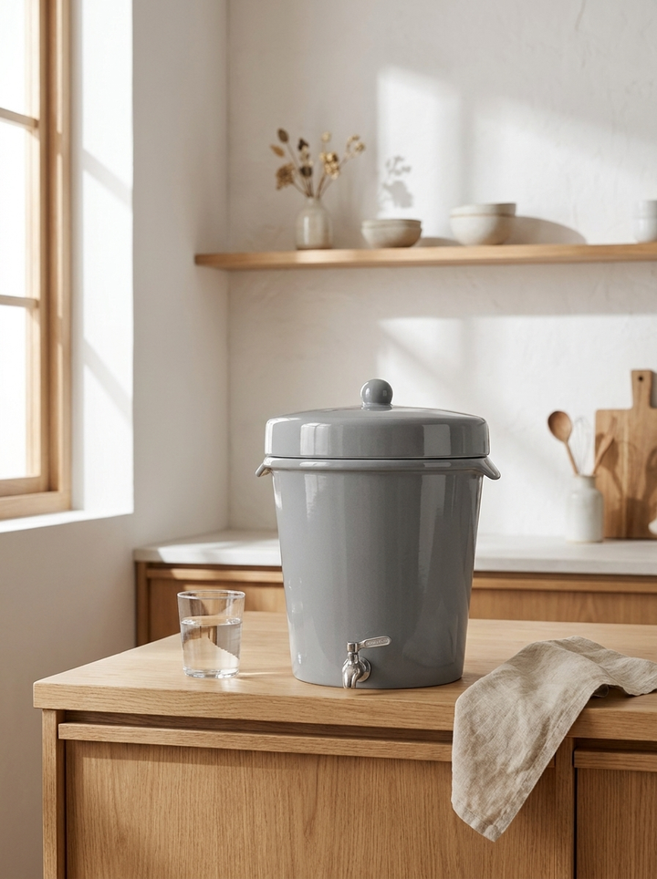 Ecofiltro Cerámica Grande (20 L) Gris